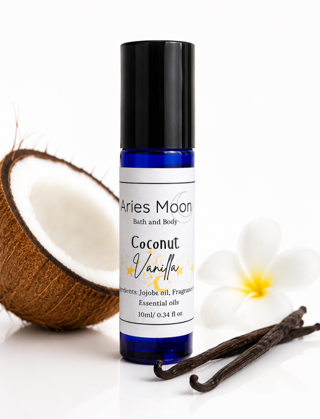 Coconut Vanilla Roller Ball | Creamy Coconut & Vanilla Bean