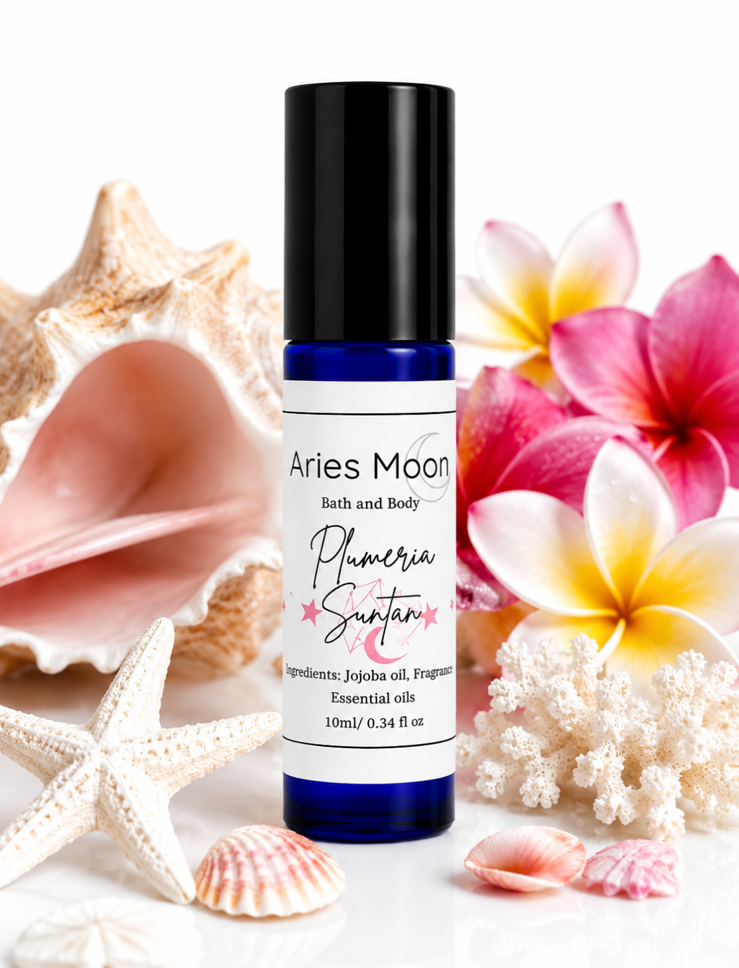 Plumeria Suntan Roller Ball | Plumeria & Coconut Cream