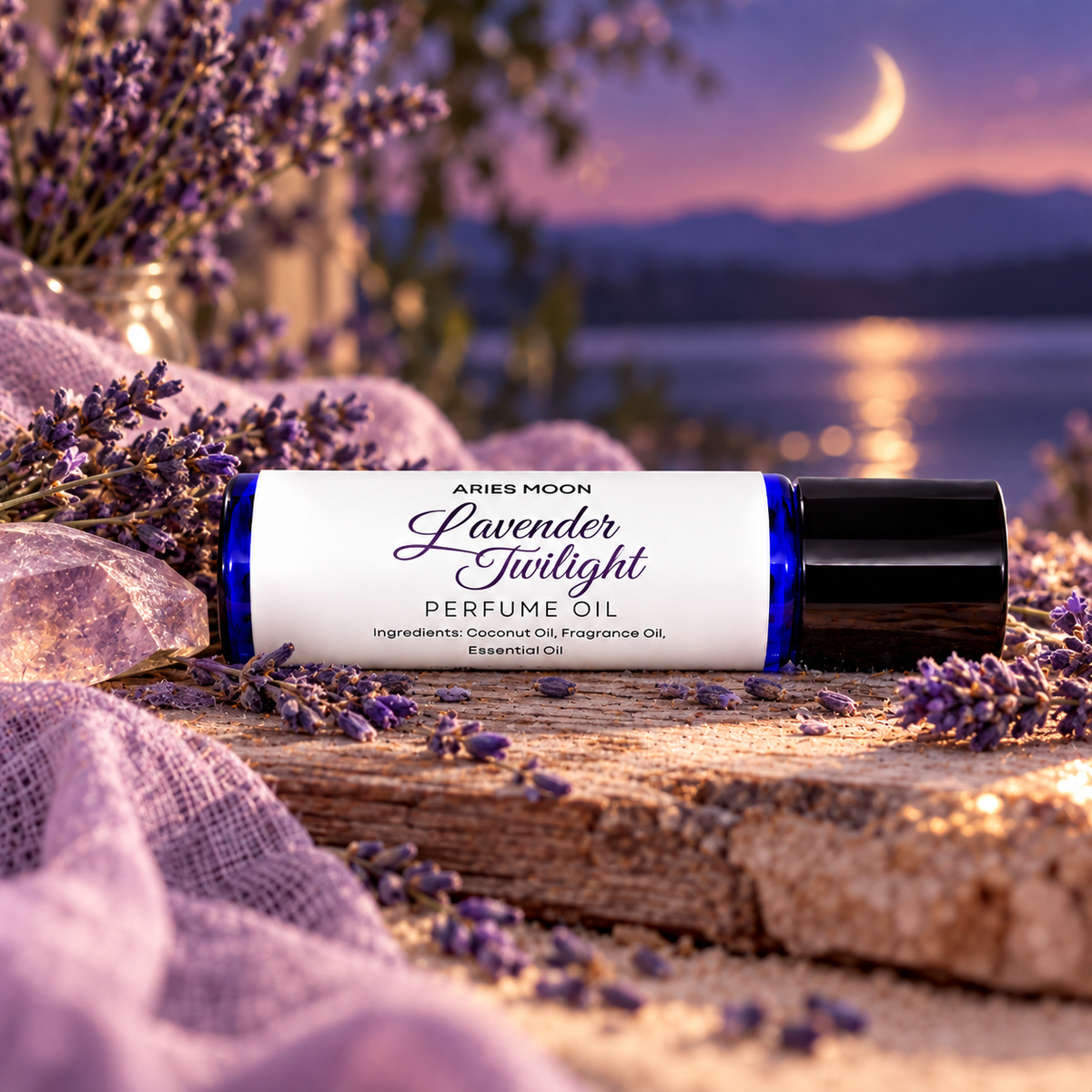 Lavender Twilight Roller Ball | Lavender & Vanilla Cedar