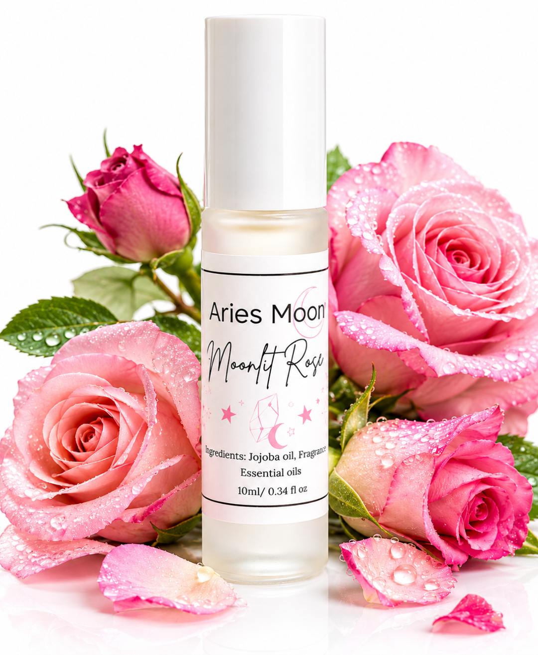 Moonlit Rose Roller Ball | Fresh Rose & White Musk