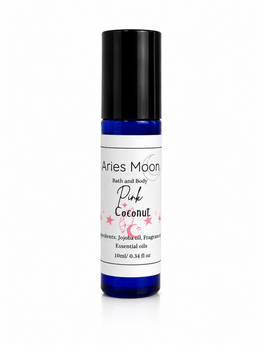 Pink Coconut Roller Ball | Coconut Cream & Pink Fruit