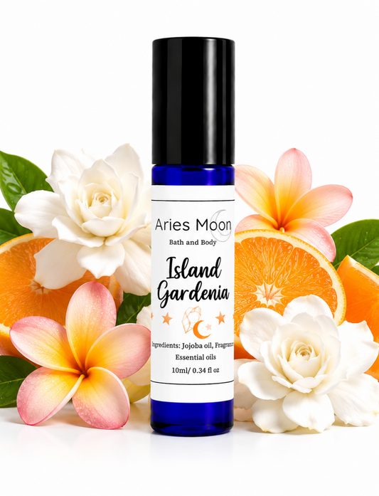 Island Gardenia Roller Ball | Blooming Gardenia & Tropical Citrus