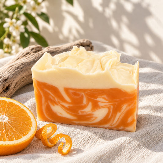 Orange Creamsicle Soap Bar | Orange & Vanilla