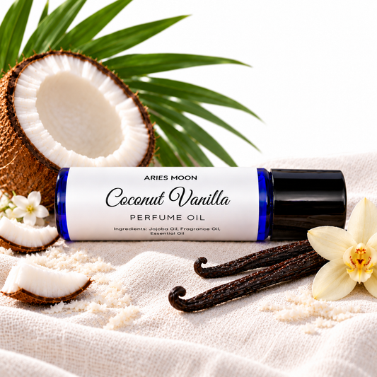 Coconut Vanilla Roller Ball | Creamy Coconut & Vanilla Bean