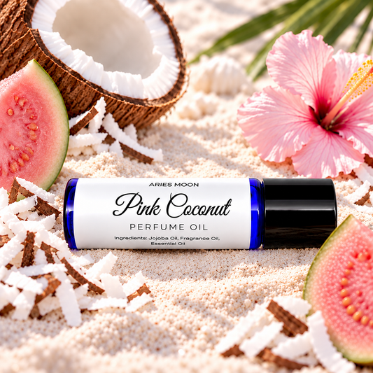 Pink Coconut Roller Ball | Coconut Cream & Pink Fruit