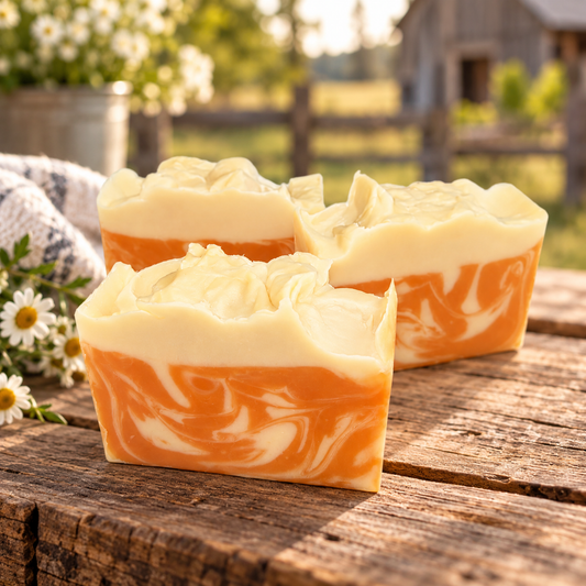 Orange Creamsicle Soap Bar | Orange & Vanilla