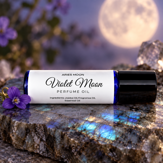 Violet Moon Roller Ball | Violet, Cedarwood & Patchouli