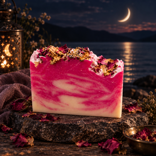 Rose Goddess Soap Bar | Wild Rose & Vanilla Musk