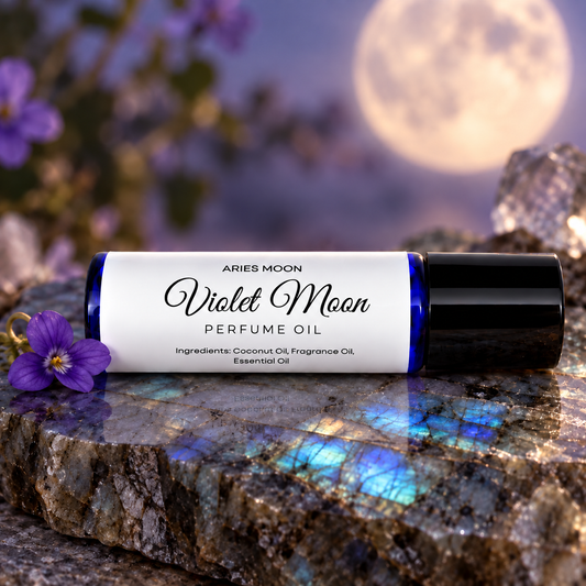 Violet Moon Roller Ball | Violet, Cedarwood & Patchouli
