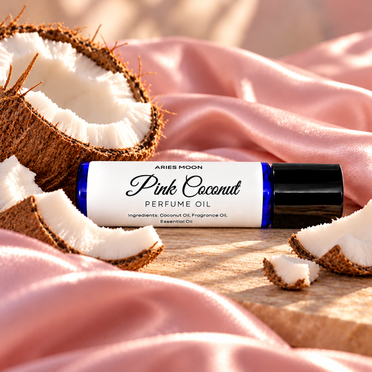 Pink Coconut Roller Ball | Coconut & Pink Amber