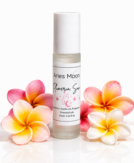 Plumeria Sun Roller Ball | Plumeria & Coconut Cream